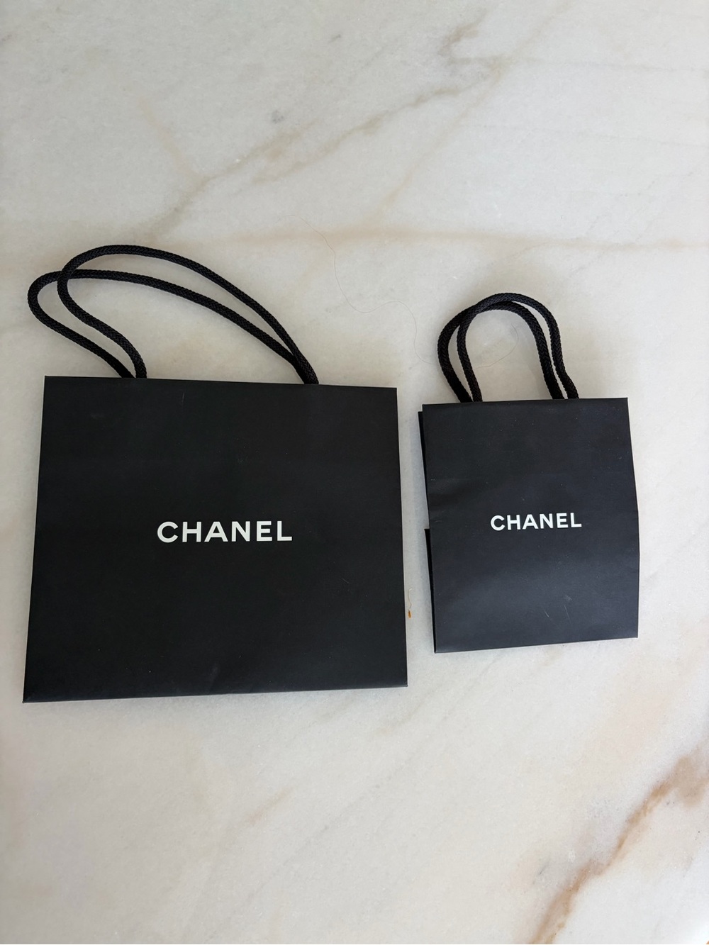 Chanel gift bags-two